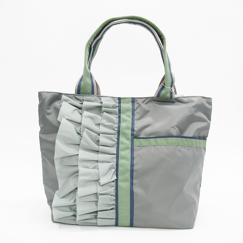 TUNIC シェルティのフリルBag A/グレー